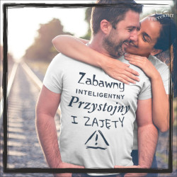 zabawny inteligentny przystojny