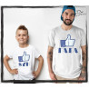 Zestaw koszulek „Like Tata – Like Syn”