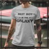 BEST BOY IN THE GALAXY DZIEŃ CHŁOPAKA KOSZULKA Z NADRUKIEM