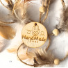 Drewniana metka wz?r 16 -50 szt