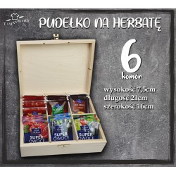 Pudełko Herbat Najukochańszej Mamie (imię)