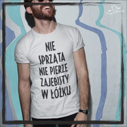 nie sprząta nie pierze zajebisty w łóżku