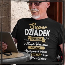 SUPER DZIADEK SPCARUJE W TEMPIE WNUCZKÓW ...