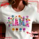 MAMA + imiona dzieci koszulka dla mamy