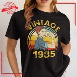 Koszulka urodzinowa w stylu vintage – Twój rok, Twoja historia!