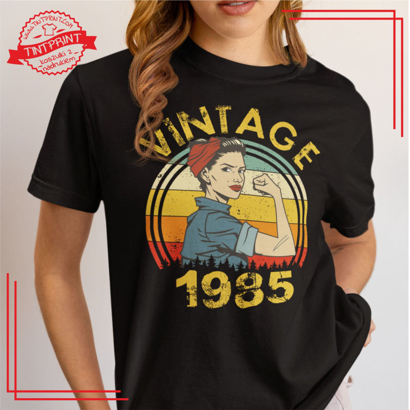 Koszulka urodzinowa w stylu vintage – Twój rok, Twoja historia! Koszulka urodzinowa w stylu vintage – Twój rok, Twoja historia!