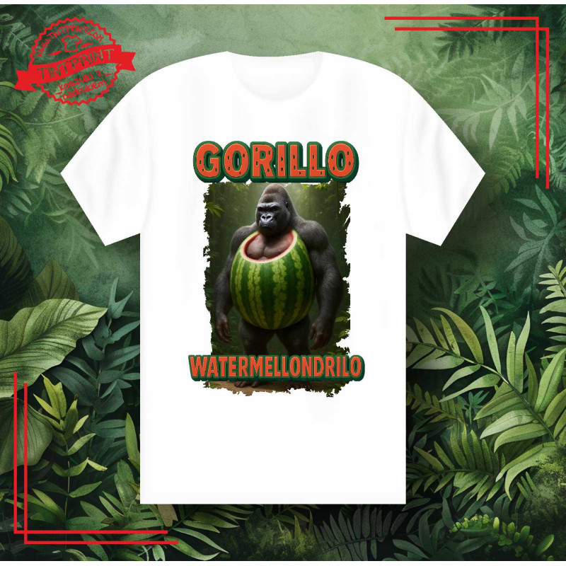 Koszulka Italian Brainrot "Gorillo Watermellondrillo"