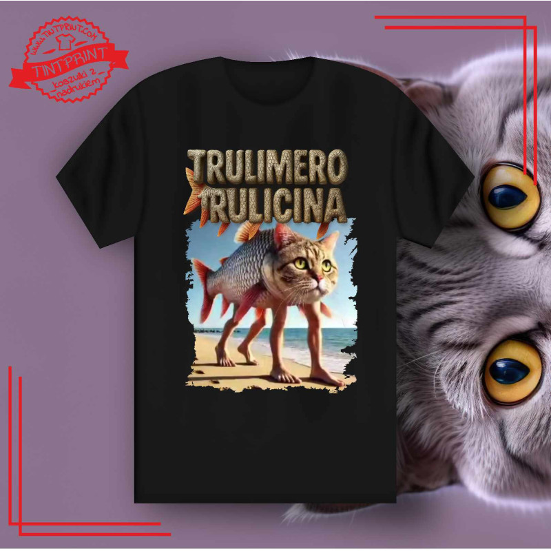 Koszulka Italian Brainrot "Trulimero Trulicina"