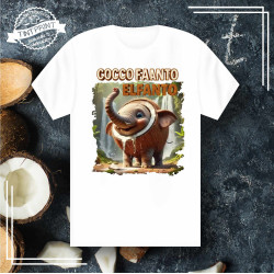 Koszulka Italian Brainrot "Cocofanto Elefanto"