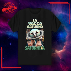 Koszulka Italian Brainrot "La Vaca Saturno Saturnita"
