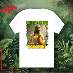 Koszulka Italian Brainrot "Chimpanzini Bananini"