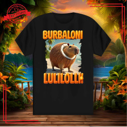 Koszulka Italian Brainrot "Burbaloni Lulilolli"