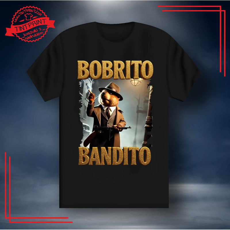 Koszulka Italian Brainrot "Bobrito Bandito"