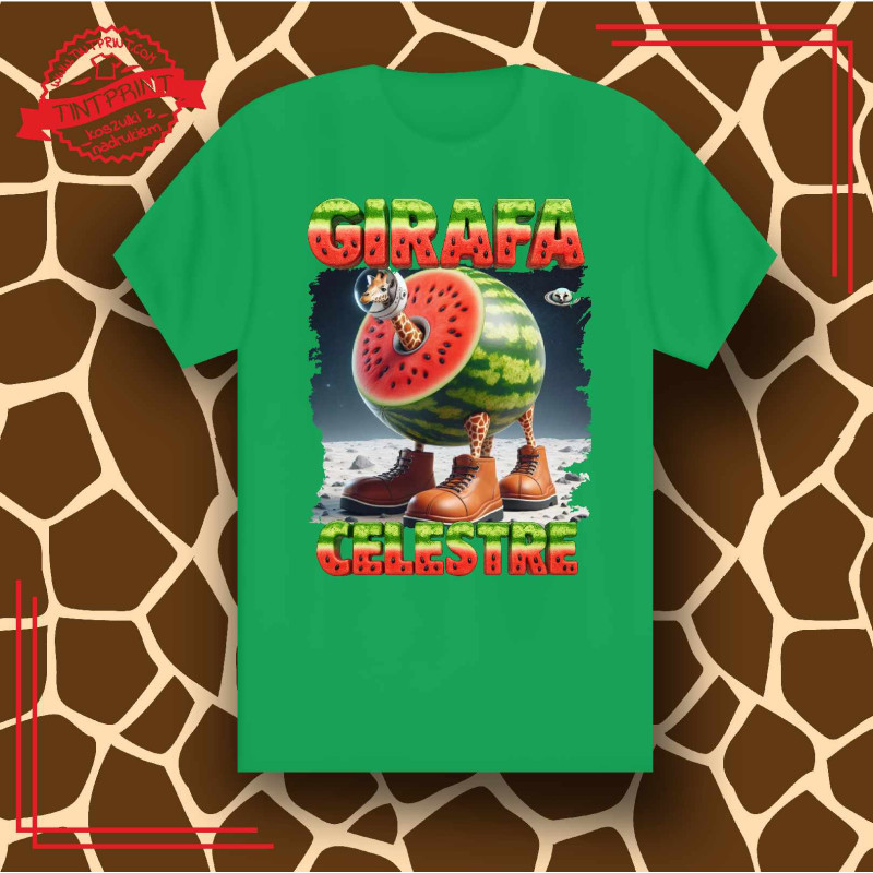 Koszulka Italian Brainrot "Girafa Celestre"