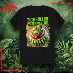 Koszulka Italian Brainrot "Tigrrullini Watermellini"