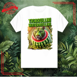 Koszulka Italian Brainrot "Tigrrullini Watermellini"