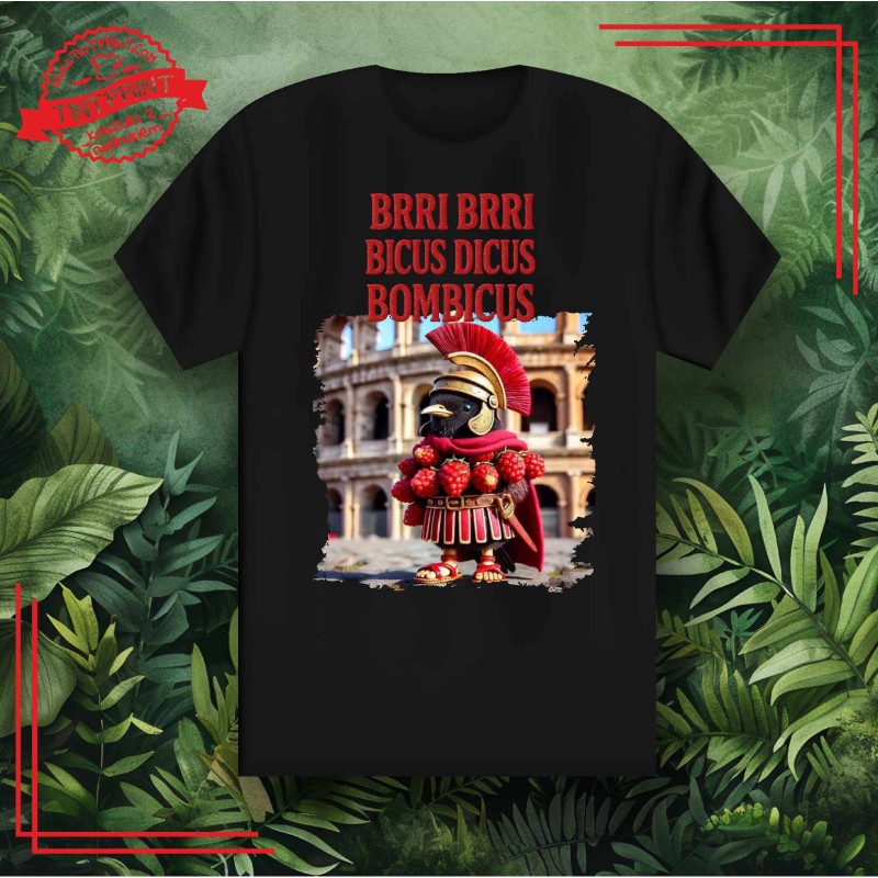 Koszulka Italian Brainrot "Brri Brri Bicus Dicus Bombicus"