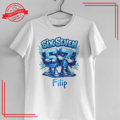 Six Seven 6–7 – streetwearowa koszulka z nadrukiem