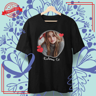 Kocham Cię – koszulka ze zdjęciem | personalizowana walentynki