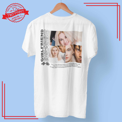 Koszulka I ❤️ Tekst – personalizowana koszulka z nadrukiem