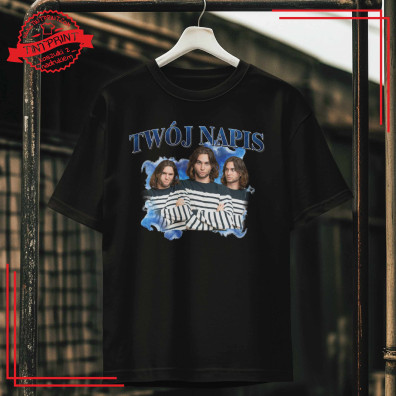 Koszulka I ❤️ Tekst – personalizowana koszulka z nadrukiem