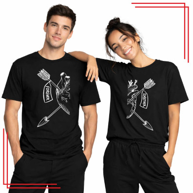 Koszulki dla par Forever Together – komplet koszulek z nadrukiem