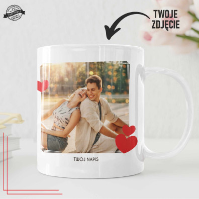 Kubek ze zdjęciem personalizowany prezent foto z nadrukiem