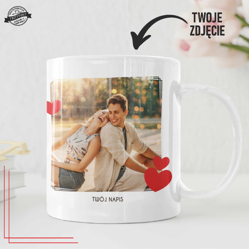 Kubek ze zdjęciem personalizowany prezent foto z nadrukiem