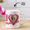 Kubek I Love My Girlfriend ze zdjęciem personalizowany prezent