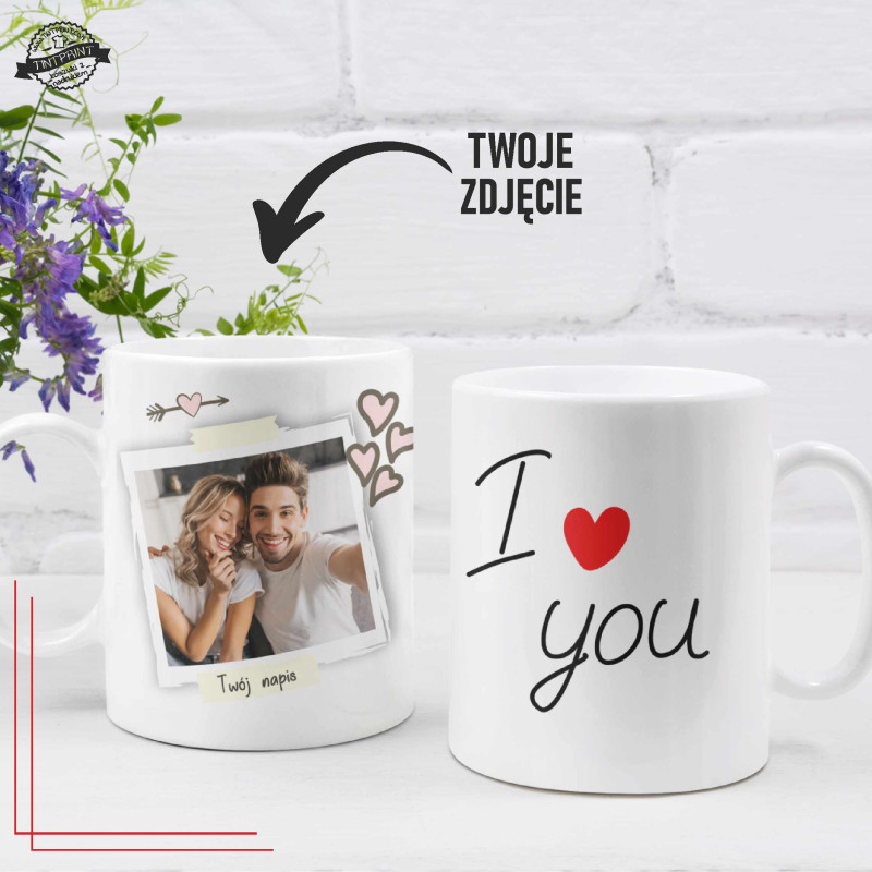 Kubek z imieniem śmieszny prezent dla par personalizowany