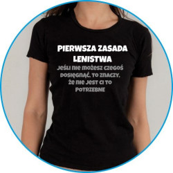 pierwsza zasada lenistwa