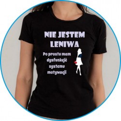 nie jestem leniwa...