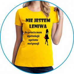 nie jestem leniwa...