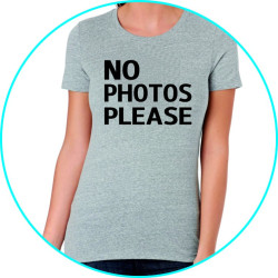 no photo please