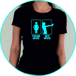 your wife...